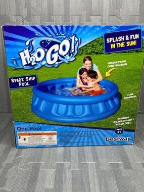 H20 Go Inflatable Spaceship
Swimming Pool | 59.8in x 59.8in x 16.9in (Inflated)